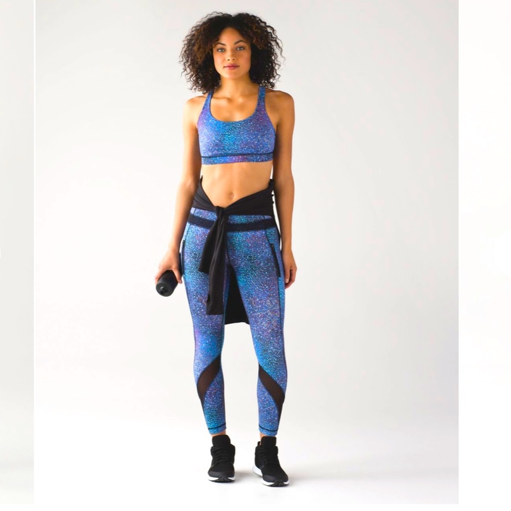 Lululemon RARE Strive galaxy leggings size 2